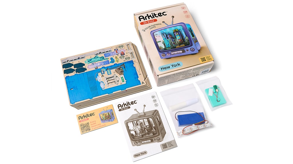 Arkitec CityVision 3D fa puzzle