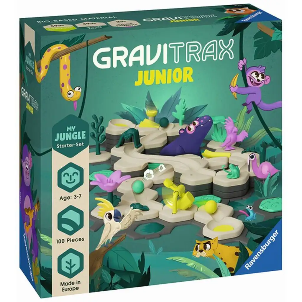 Gravitrax Junior Dzsungel "L" Kezdő szett - Ravensburger kép 1