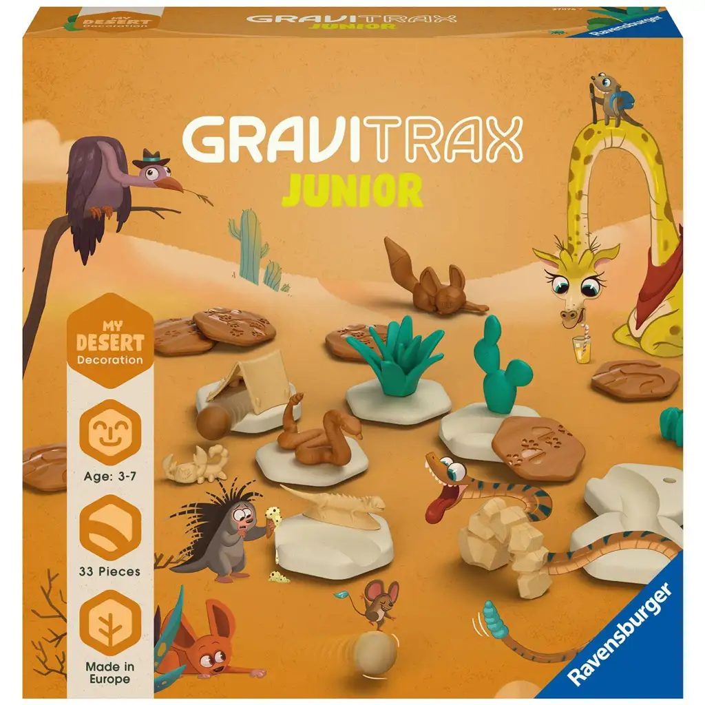 Gravitrax Junior Sivatagi golyópálya kiegészítő szett  - Ravensburger kép 1