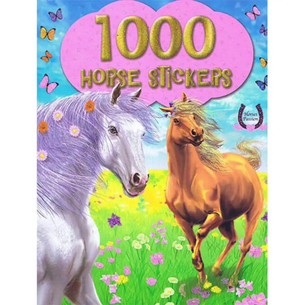 1000 ló matricája 1. - Virágos rét matricás album kép 1