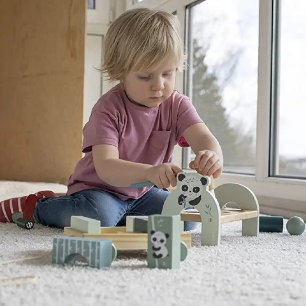 Fa pandás kalapáló játék - Eichhorn kép 3