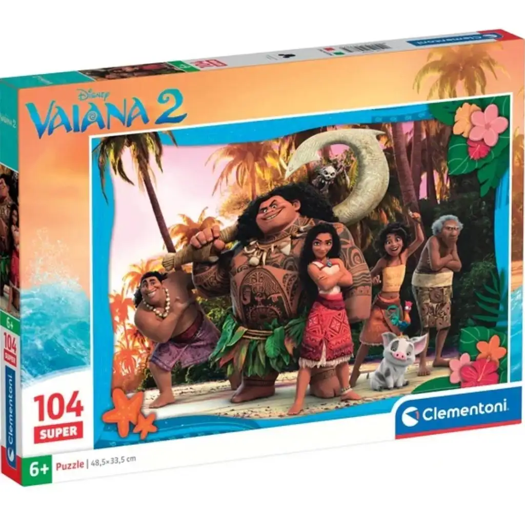Disney Vaiana 2 104db-os Super puzzle - Clementoni kép 1