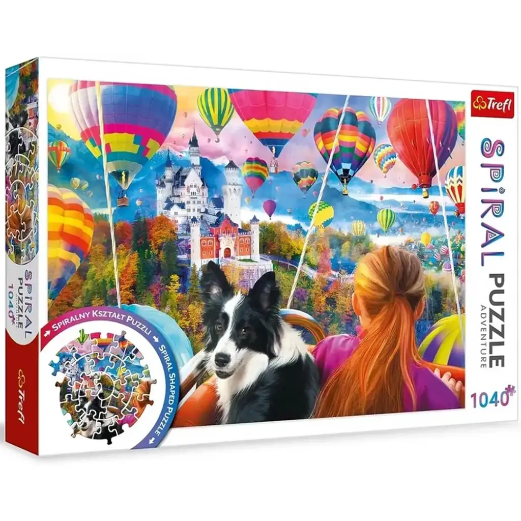 Hőlégballon fesztivál 1040db-os spirál puzzle - Trefl kép 1