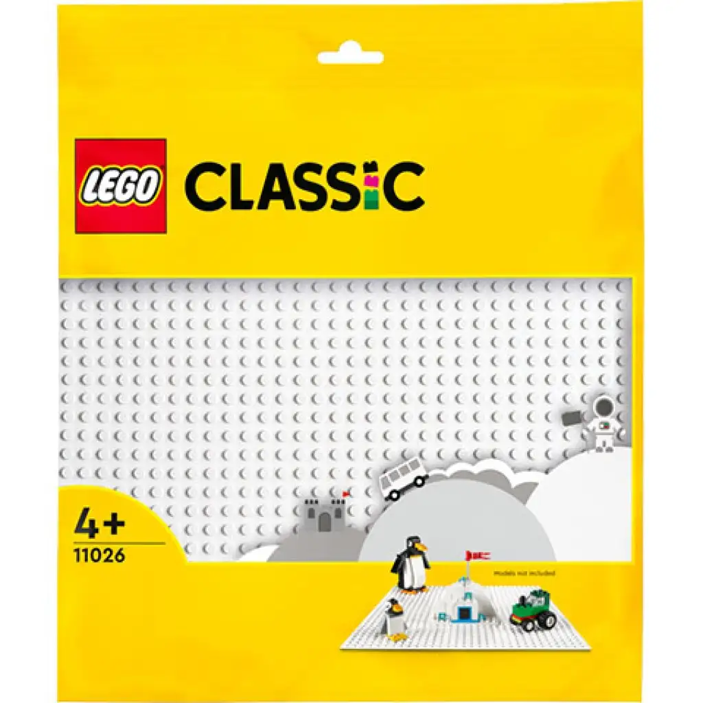 LEGO® Classic: Fehér alaplap (11026) kép 1