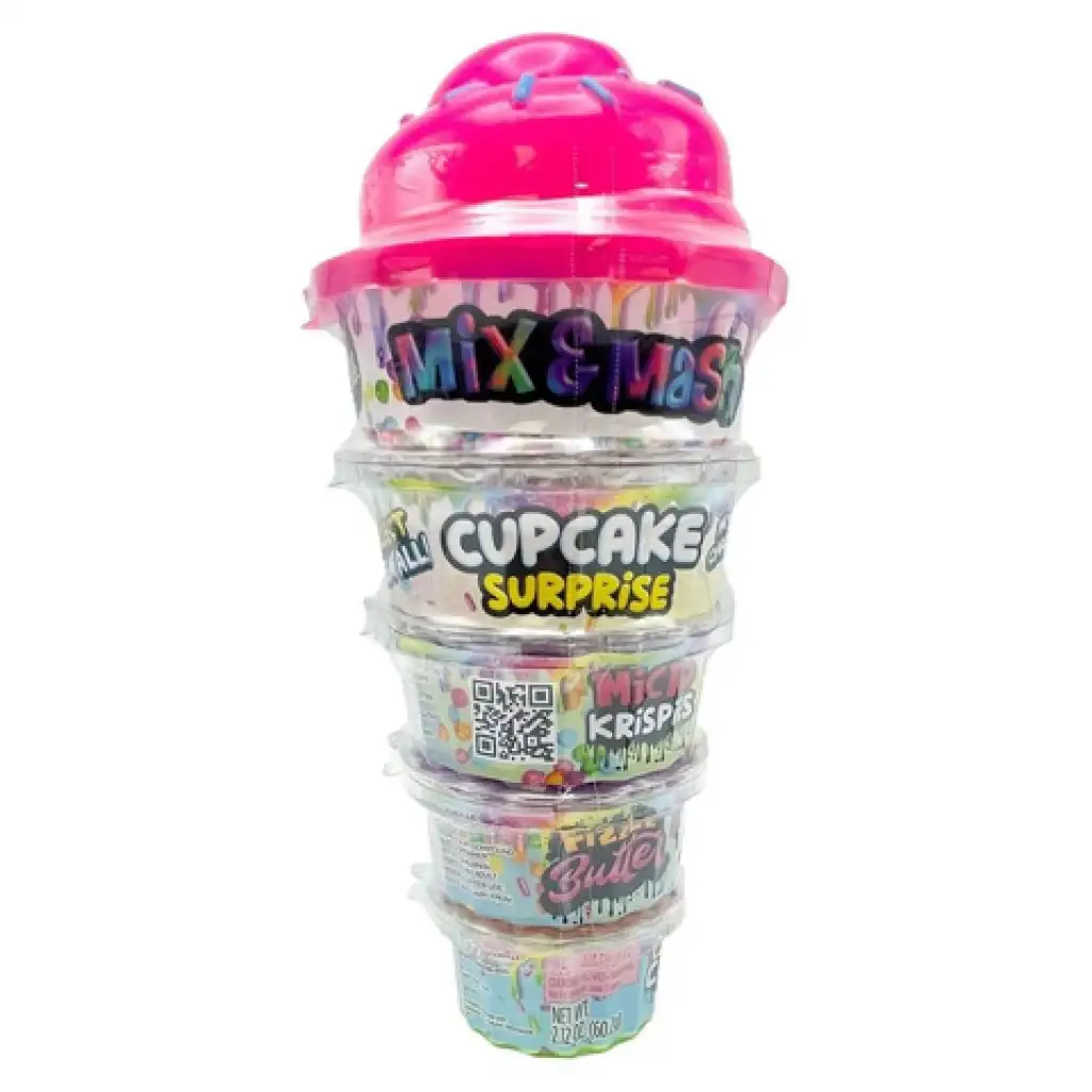 Compound Kings: Keverd és kavard illatos cupcake slime meglepetéssel kép 1
