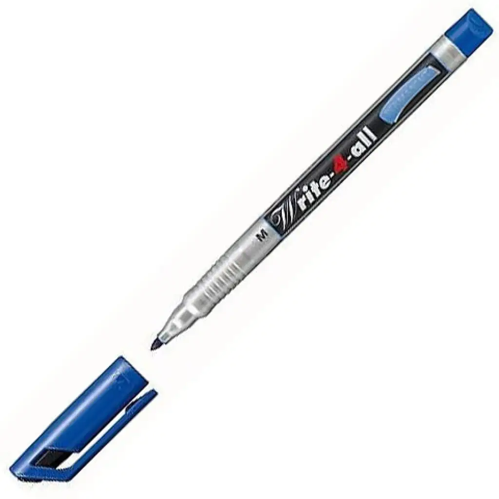 Stabilo: Write 4 all "M" kék alkoholos filc 1mm kép 1