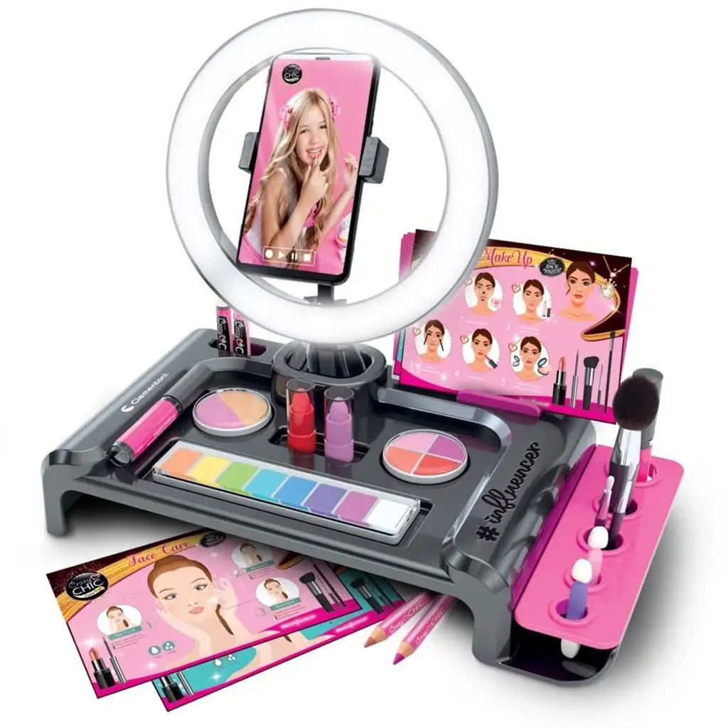Crazy Chic: Influenszer szépség stúdió szett - Clementoni kép 2