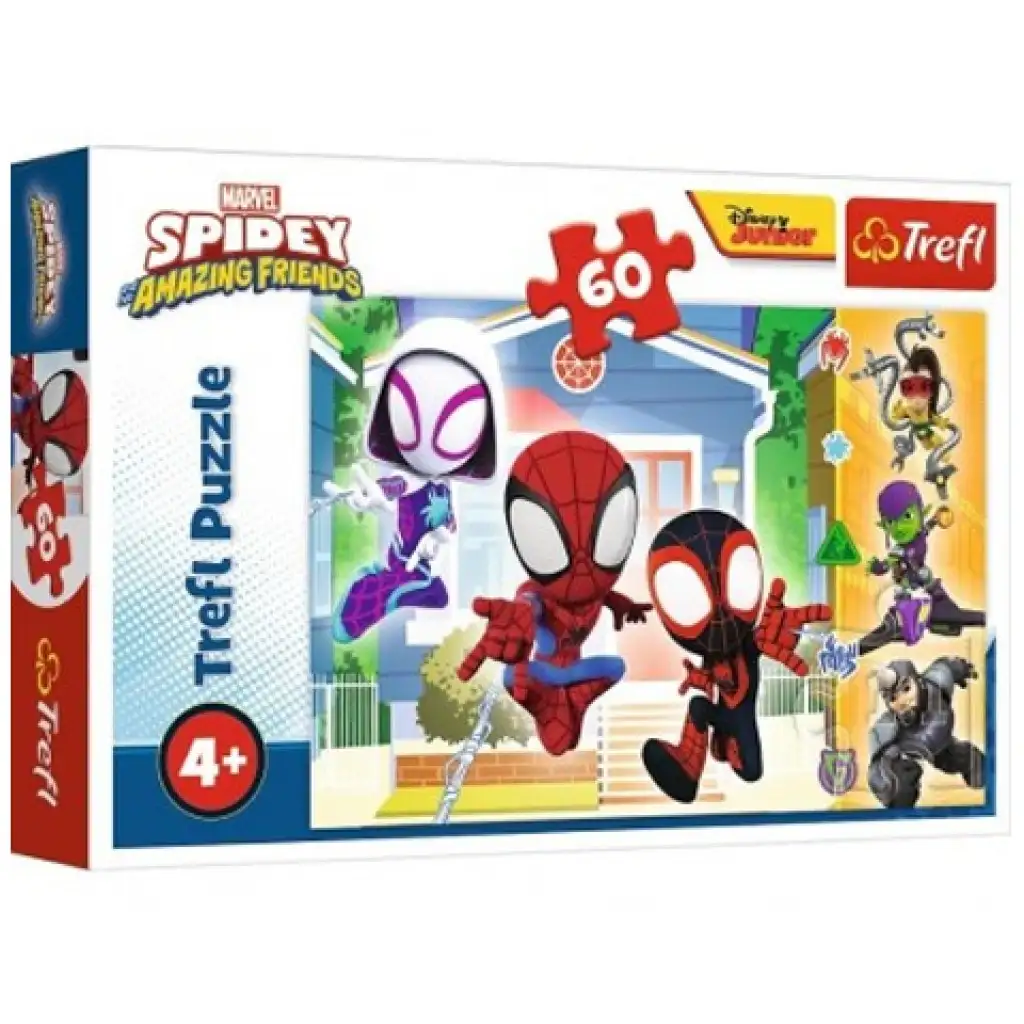 Póki és csodálatos barátai 60 db-os puzzle - Trefl kép 1