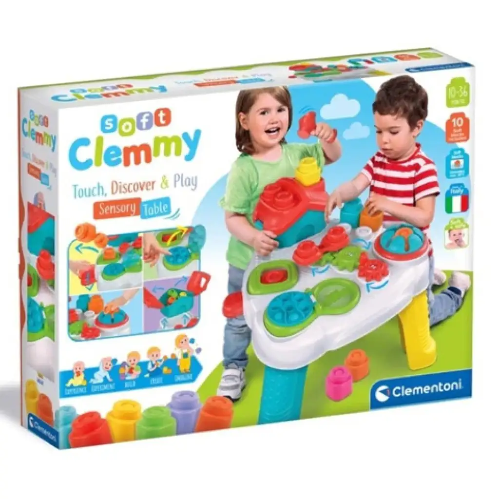 Clemmy Szenzoros készség fejlesztő asztal - Clementoni kép 1