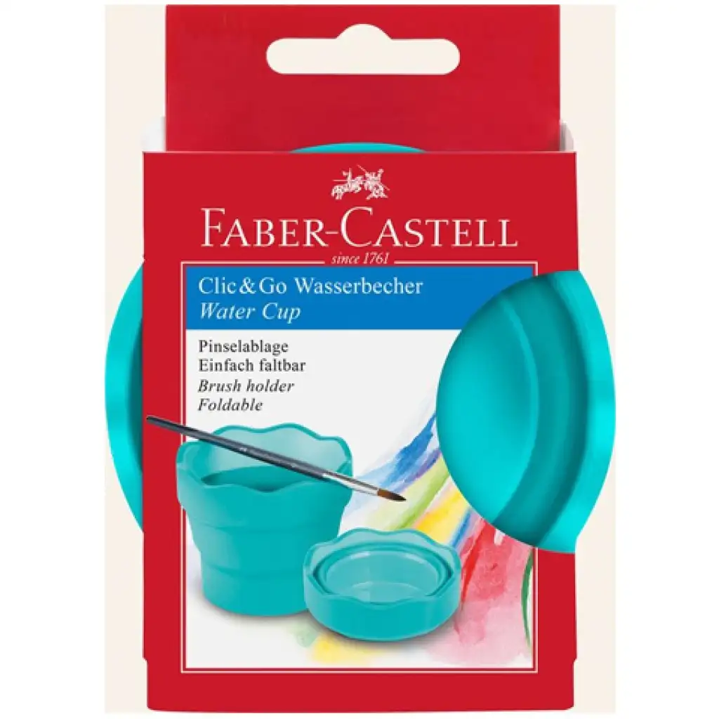 Faber-Castell: Click&Go ecsettál türkiz színben kép 1
