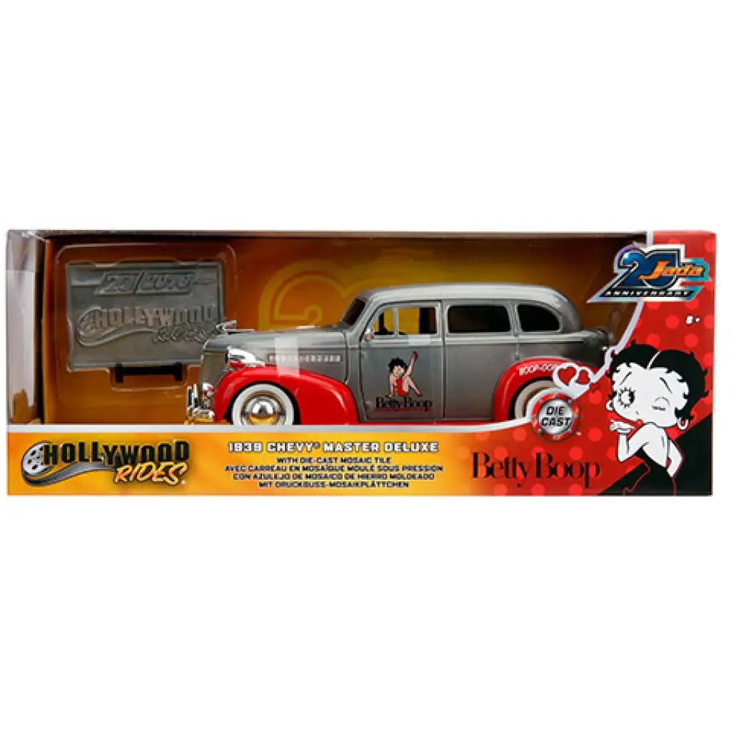 1939 Chevy Master Deluxe fém autómodell 1/24 - Simba Toys kép 1