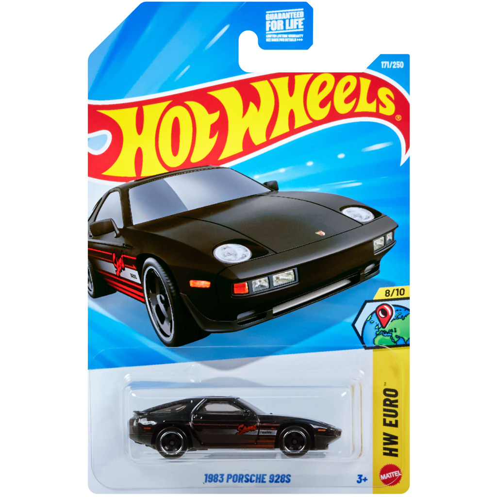 Hot Wheels: 1983 Porsche 928S kisautó 1/64 - Mattel kép 1