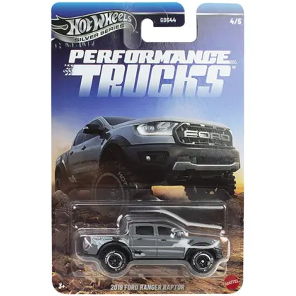 Hot Wheels Silver Series: 2019 Ford Ranger Raptor kisautó 1/64 - Mattel kép 1