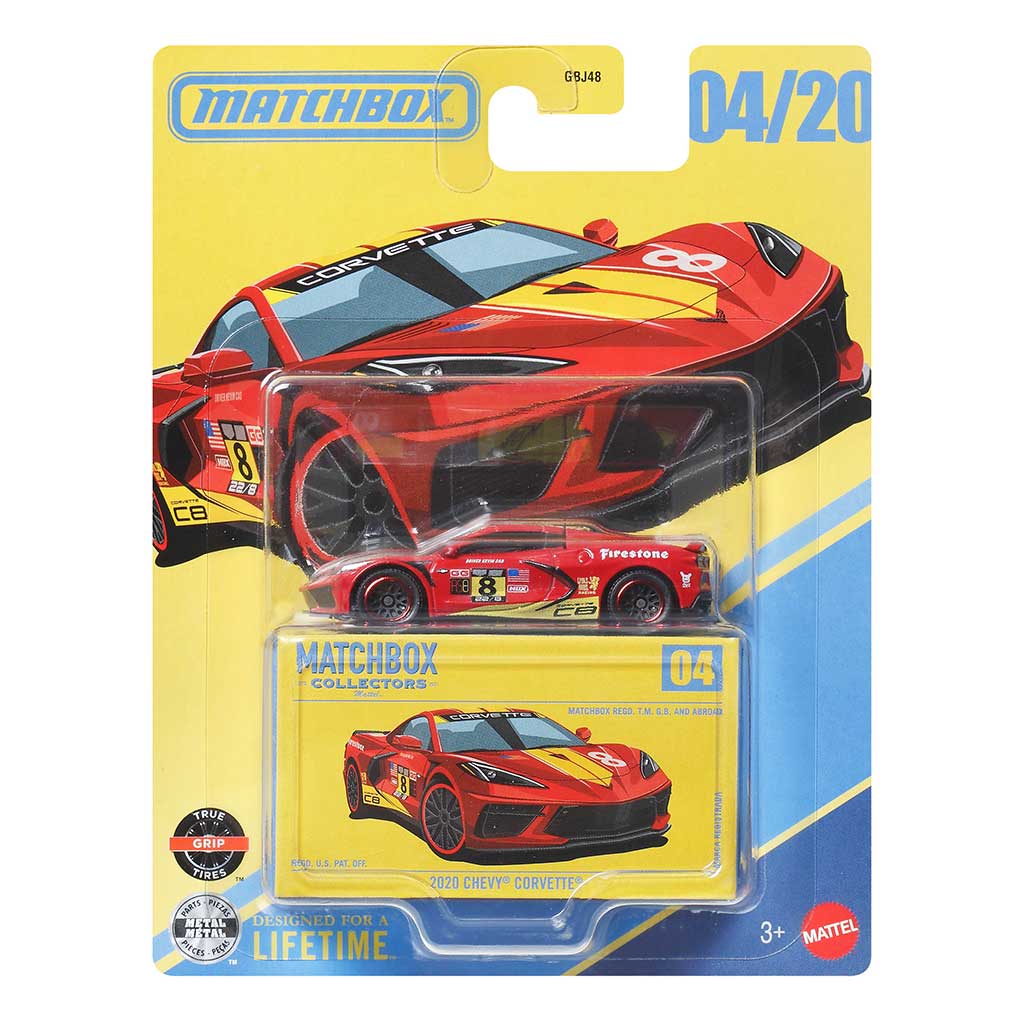 Matchbox Collectors: 2020 Chevy Corvette gyűjtői dobozos kisautó 1/64 - Mattel kép 1