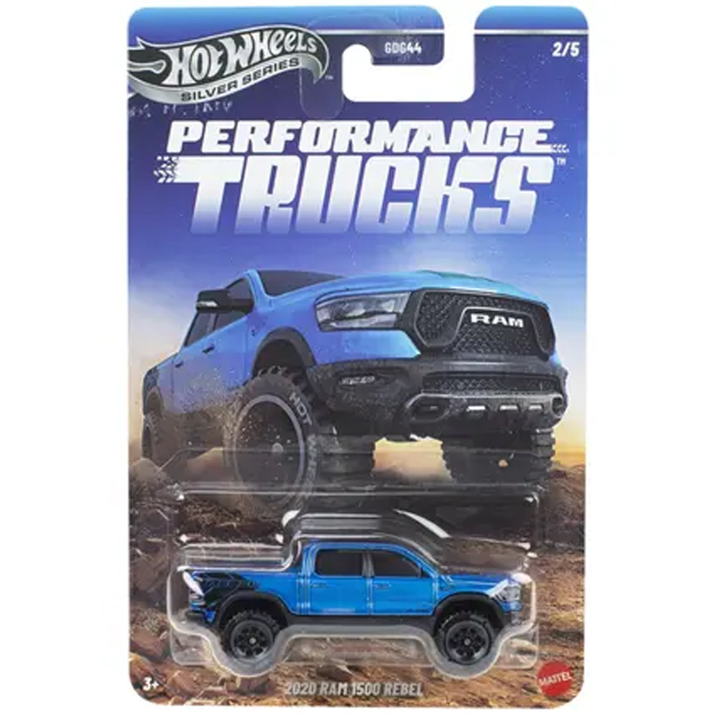Hot Wheels Silver Series: 2020 RAM 1500 Rebel kisautó 1/64 - Mattel kép 1