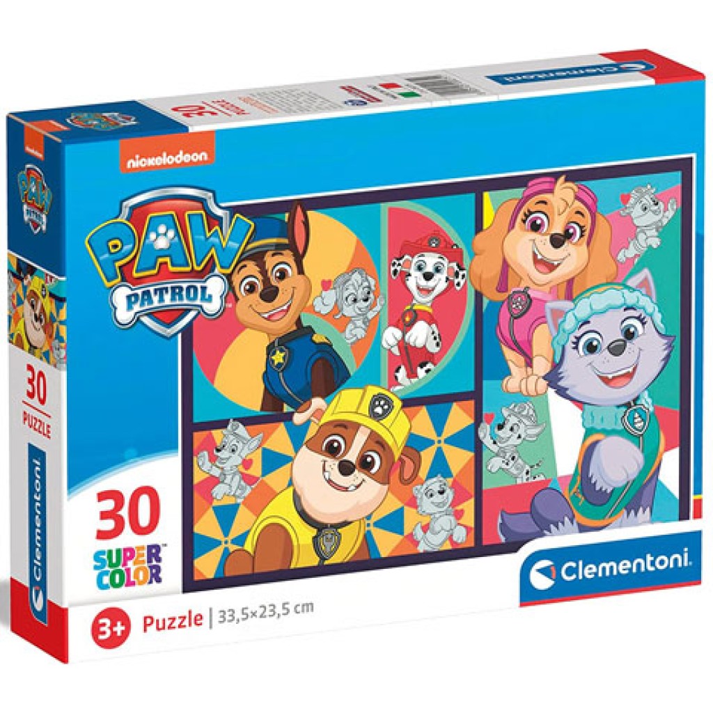 Mancs őrjárat Supercolor puzzle 30db-os - Clementoni kép 1