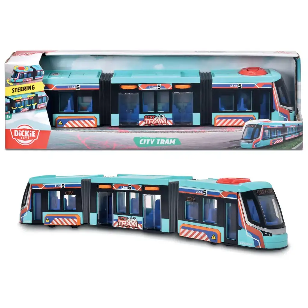 Siemens Villamos kék színben 41cm - Dickie Toys kép 1