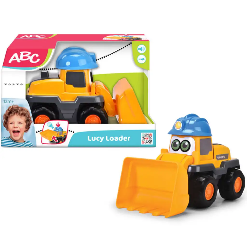 ABC Lucy Loader rakodógép 25cm - Simba Toys kép 1