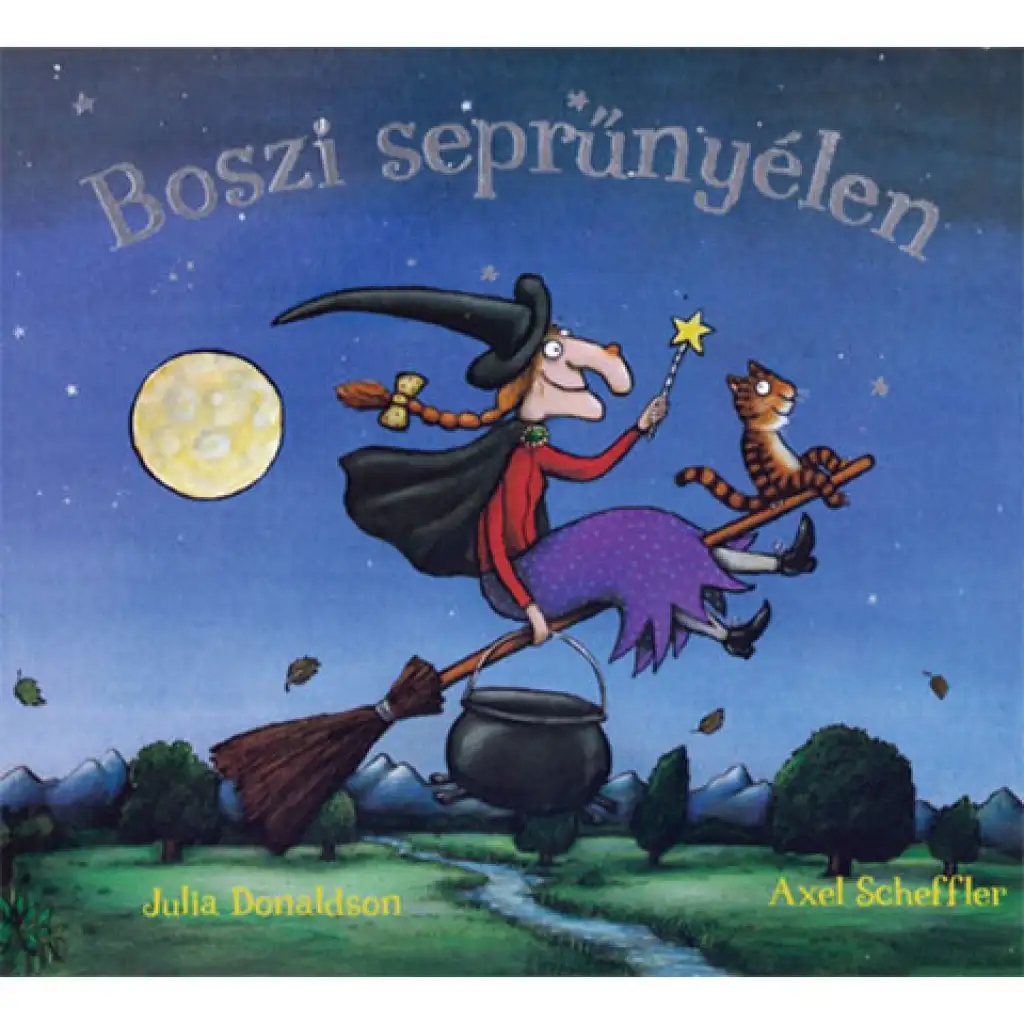 Boszi seprűnyélen mesekönyv - Pagony kép 1