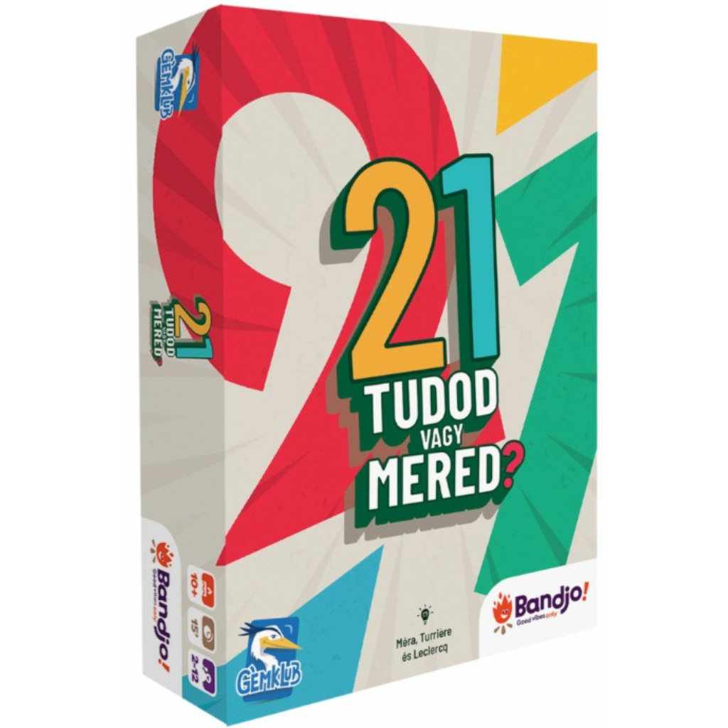 21 - Tudod vagy mered? társasjáték kép 1