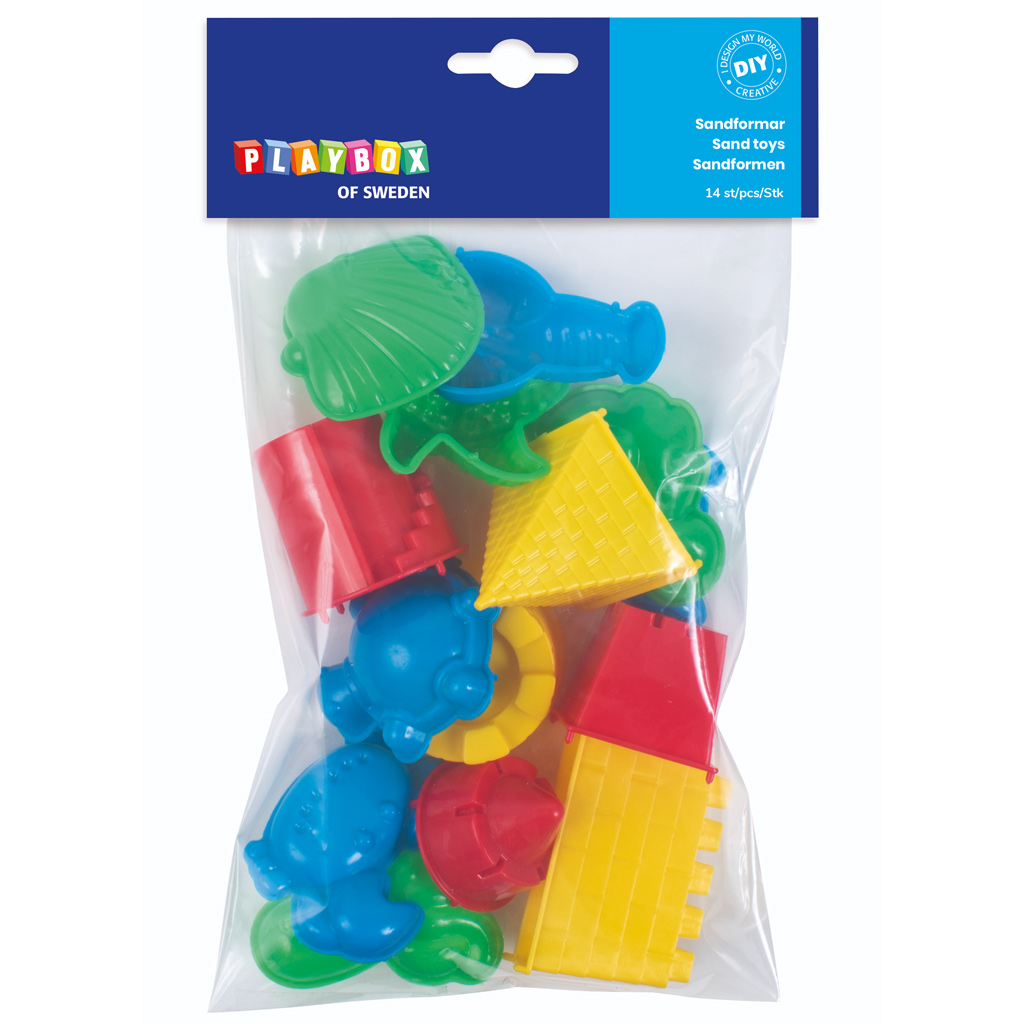 PlayBox: Homokozó forma szett 14db-os kép 1