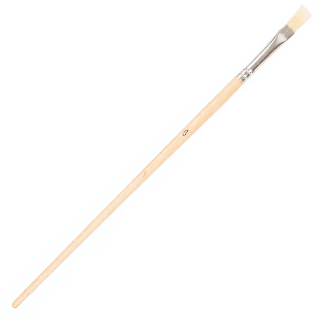 PlayBox: Vaddisznó szőr lapos fejű ecset 6-os méret kép 1