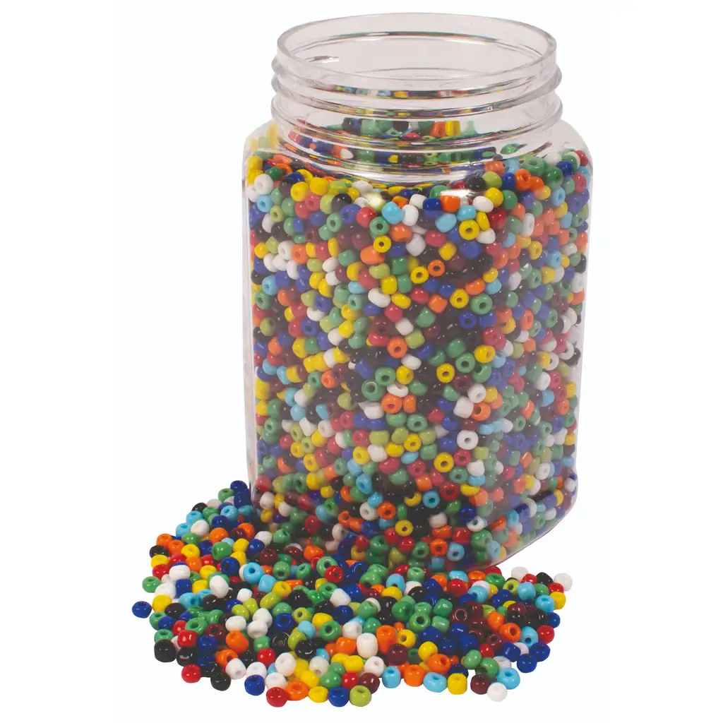 PlayBox: Színes gyöngy szett 4mm 500gr kép 1