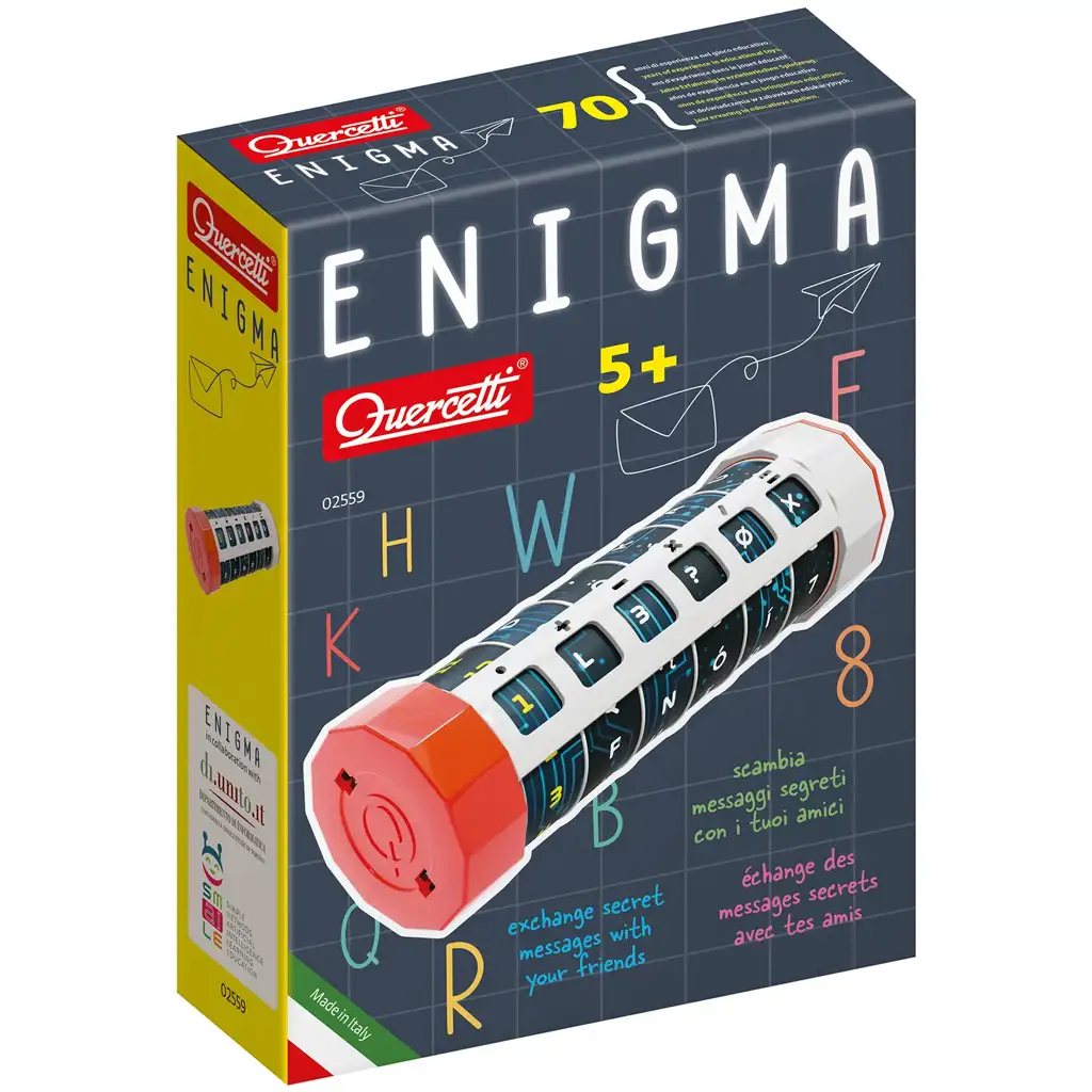 Quercetti: Enigma - A kódolás mesterfoka logikai játék kép 1
