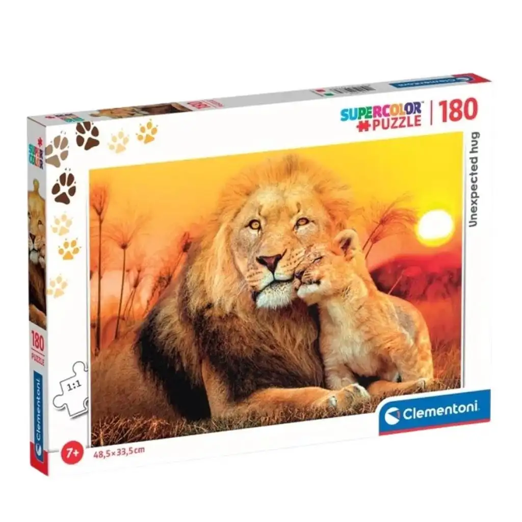 Váratlan ölelés 180 db-os Super color puzzle - Clementoni kép 1