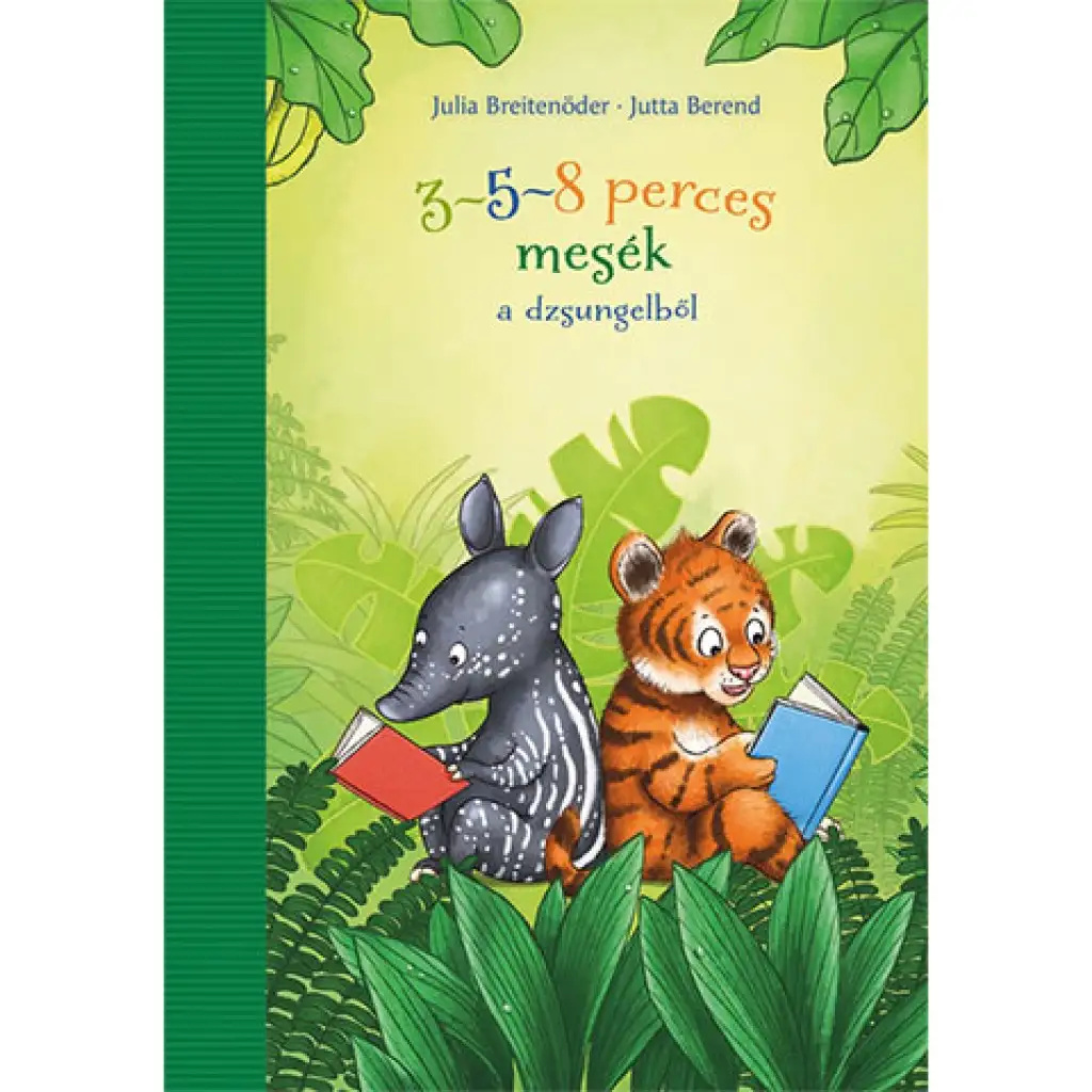 3-5-8 perces mesék a dzsungelből mesekönyv - Pagony kép 1