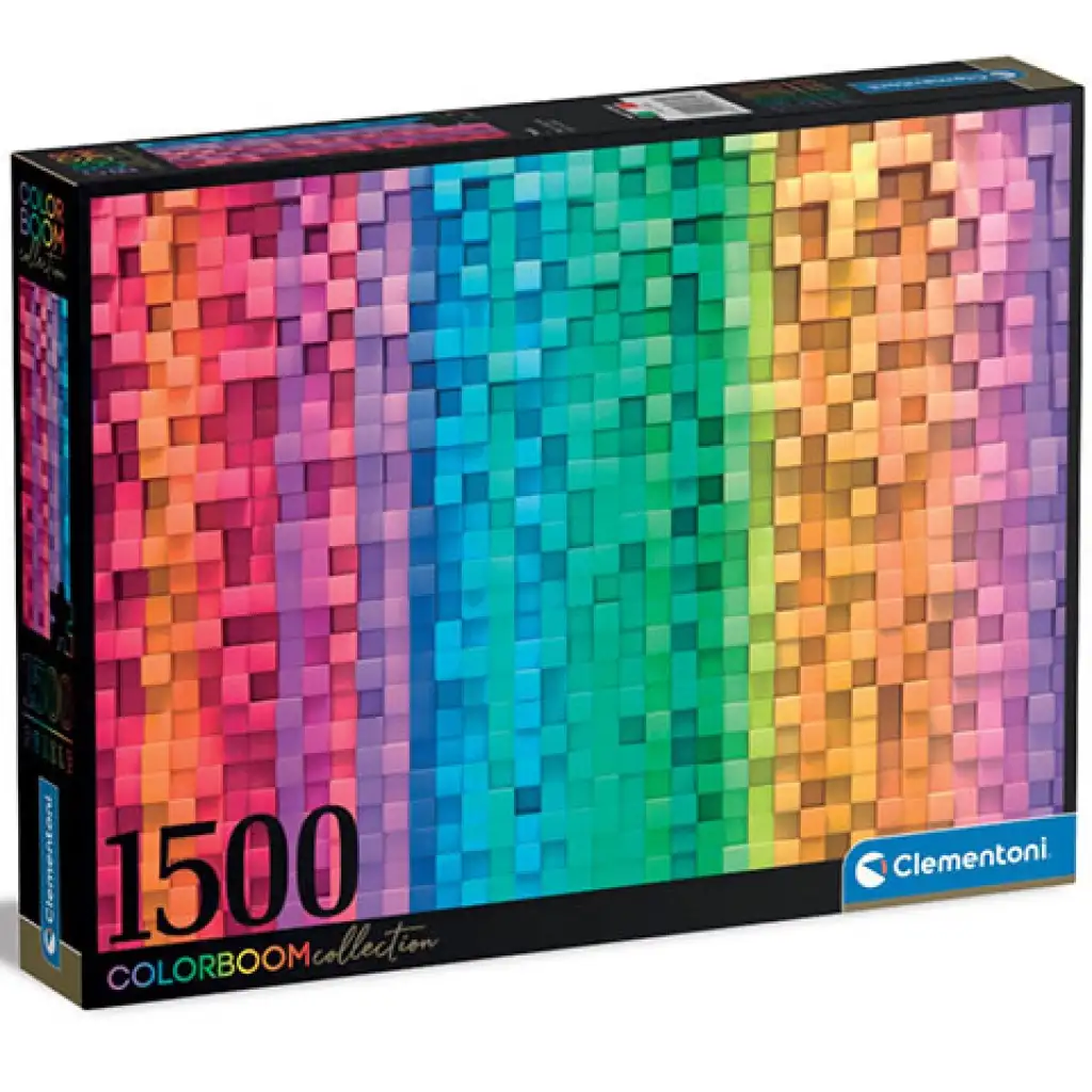 Colorboom Collection: Pixel puzzle 1500db-os - Clementoni kép 1