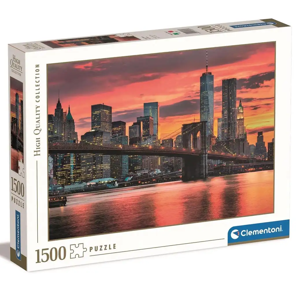 East River alkonyatkor 1500 db-os HQC puzzle - Clementoni kép 1