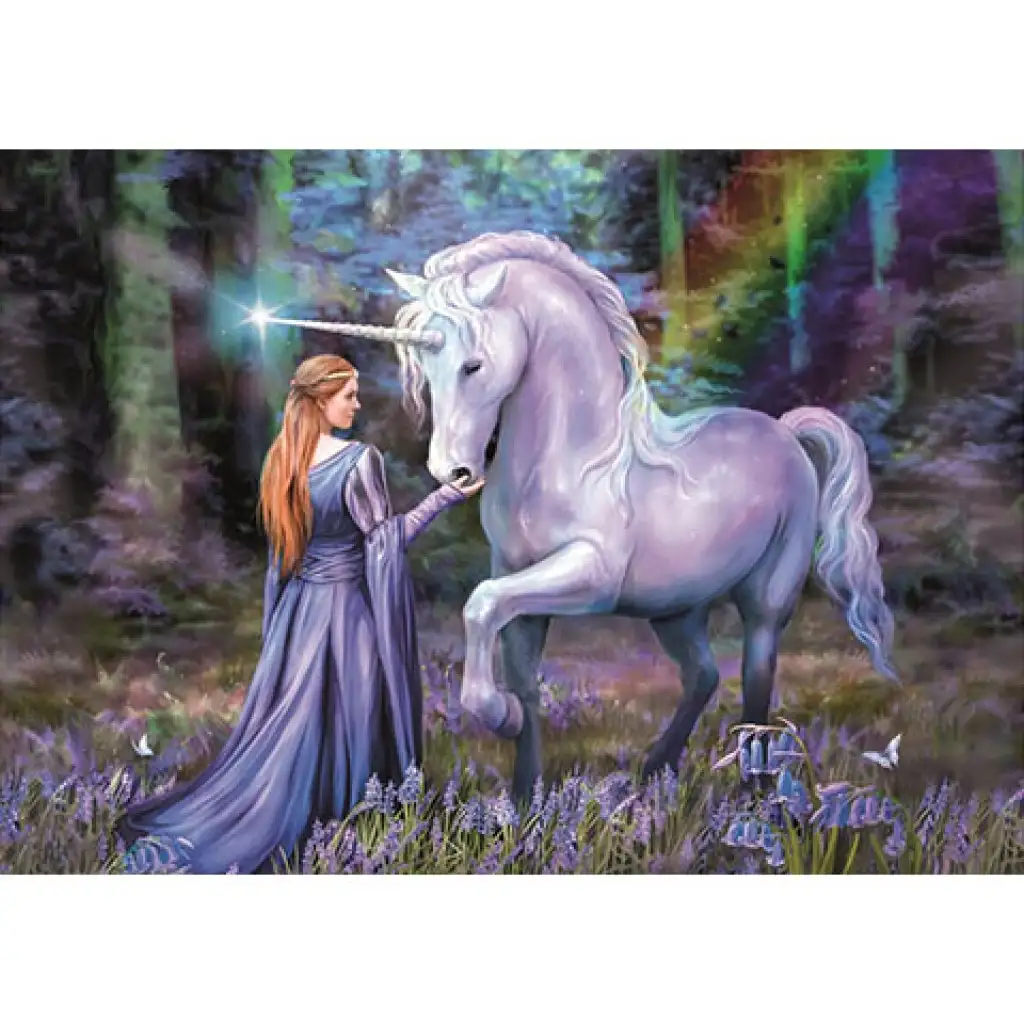 Anne Stokes: Blue Bell Woods 1500db-os puzzle - Clementoni kép 2