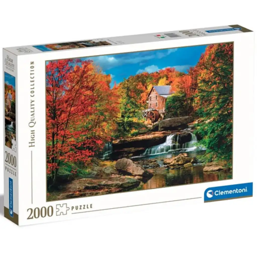 Vízimalom az erdőben HQC puzzle 2000db-os - Clementoni kép 1