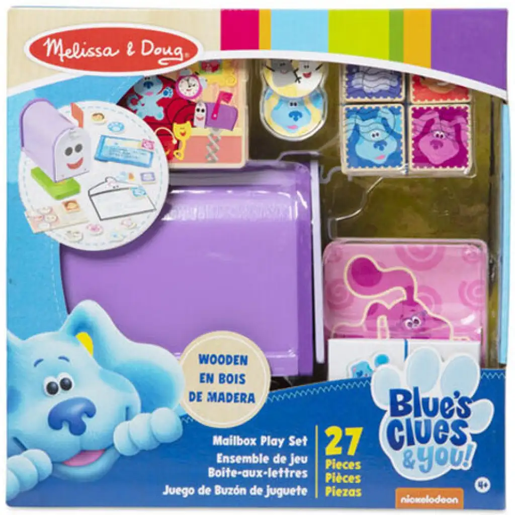 Melissa & Doug: Azúrkék postaláda készségfejlesztő játék kép 1