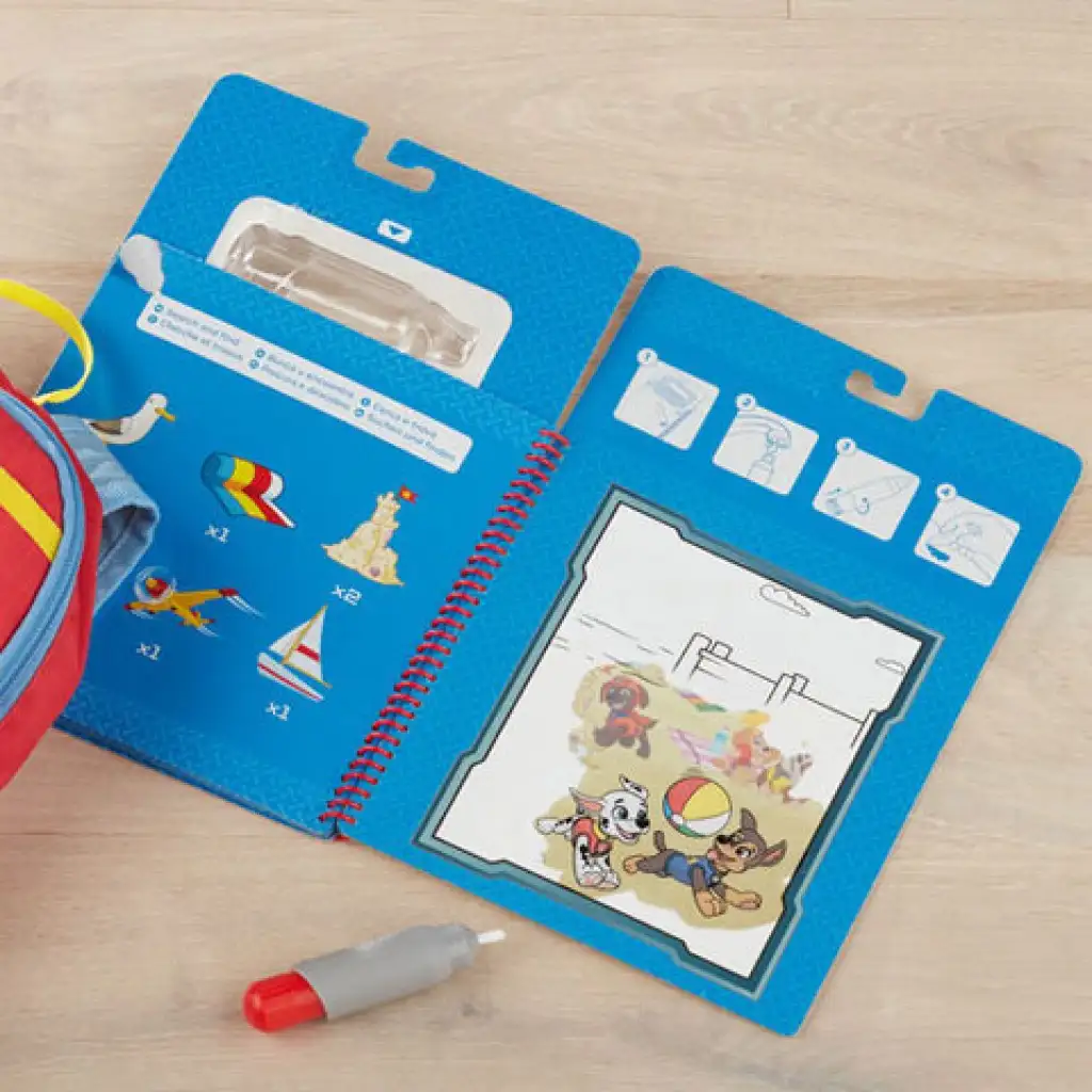 Melissa & Doug: Mancs őrjárat Chase rajzolás vízzel kreatív játék kép 3