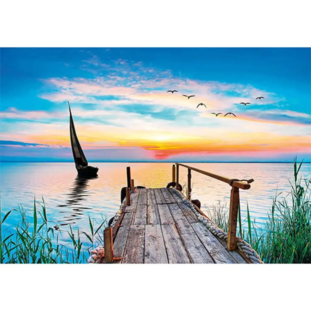 Peace Puzzle: Békés szellő 500db-os puzzle - Clementoni kép 2