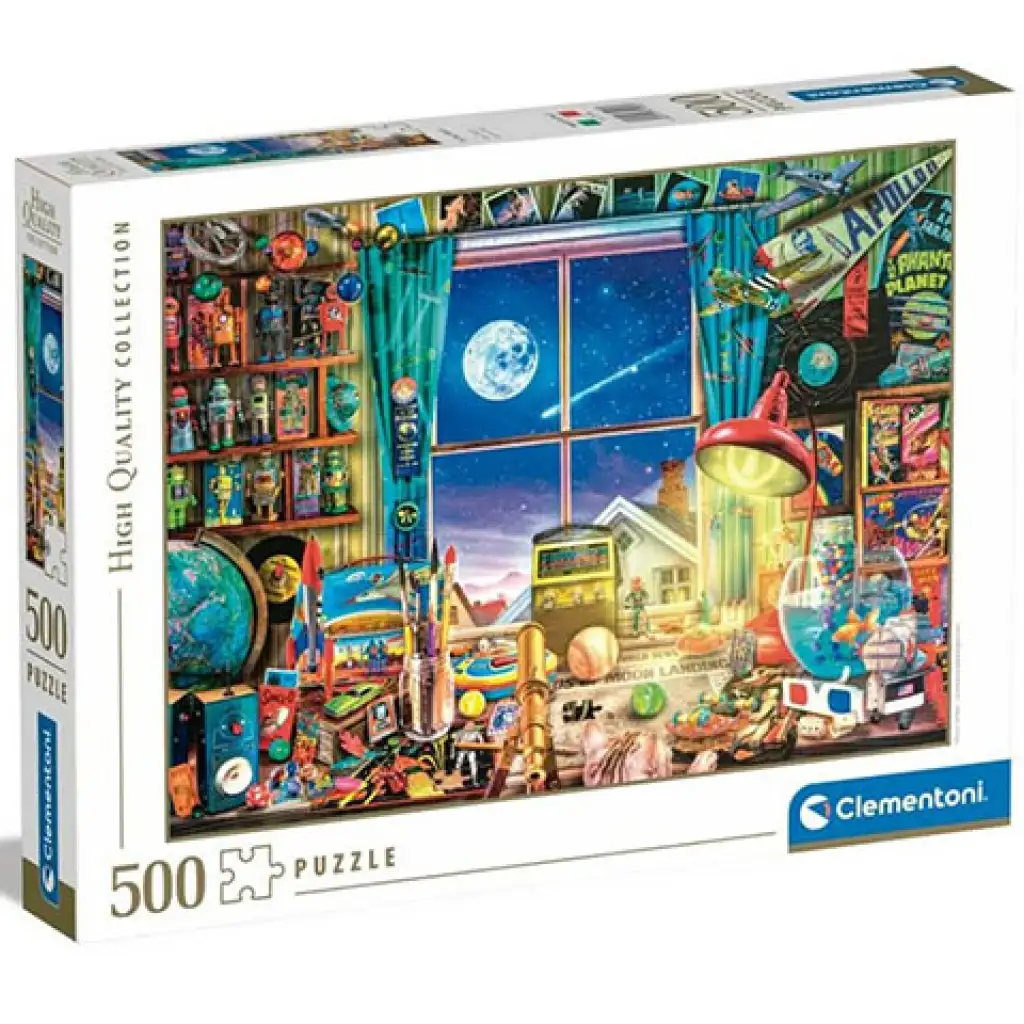 Utazás a holdra HQC puzzle 500db-os - Clementoni kép 1