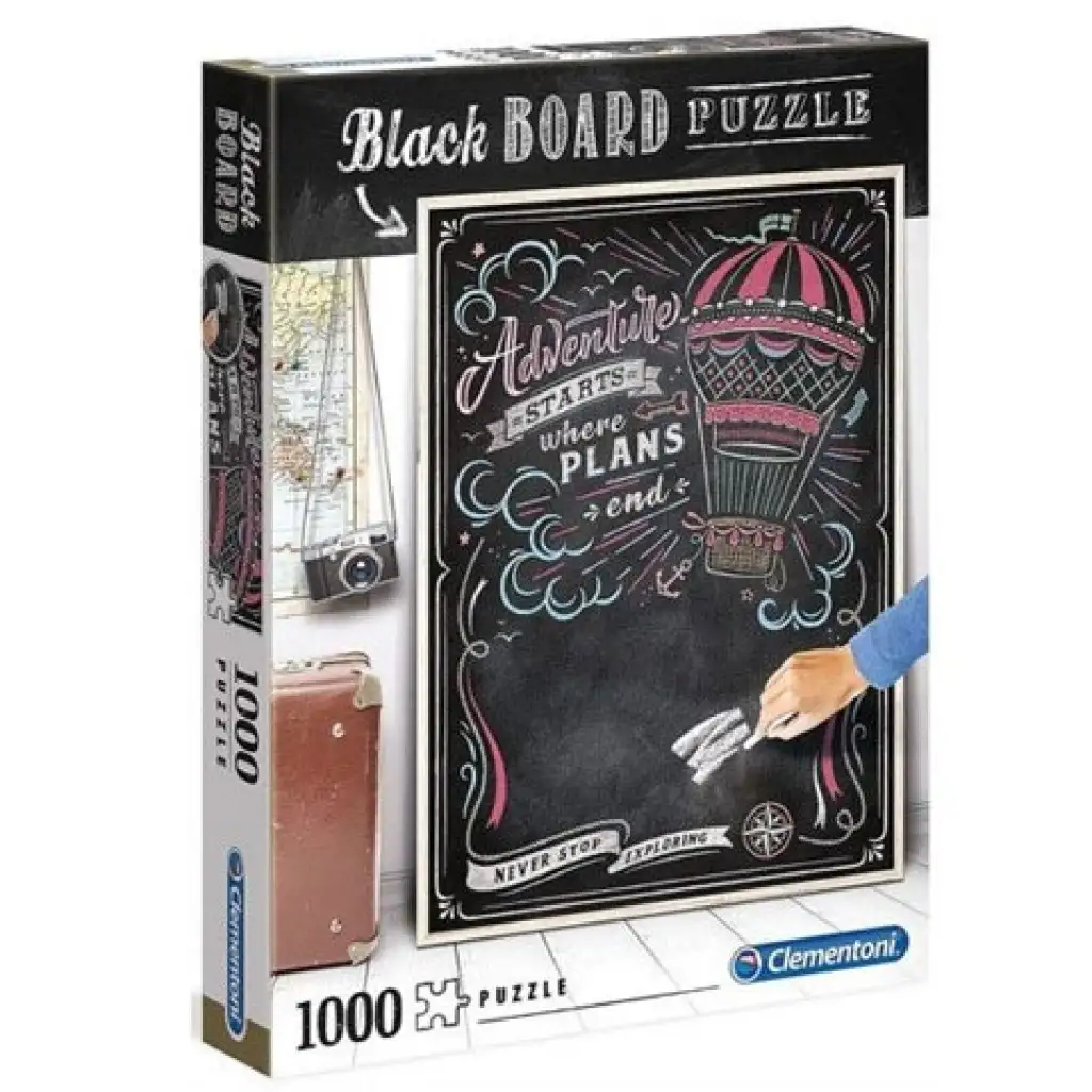 Blackboard Travel 1000 db-os puzzle - Clementoni kép 1