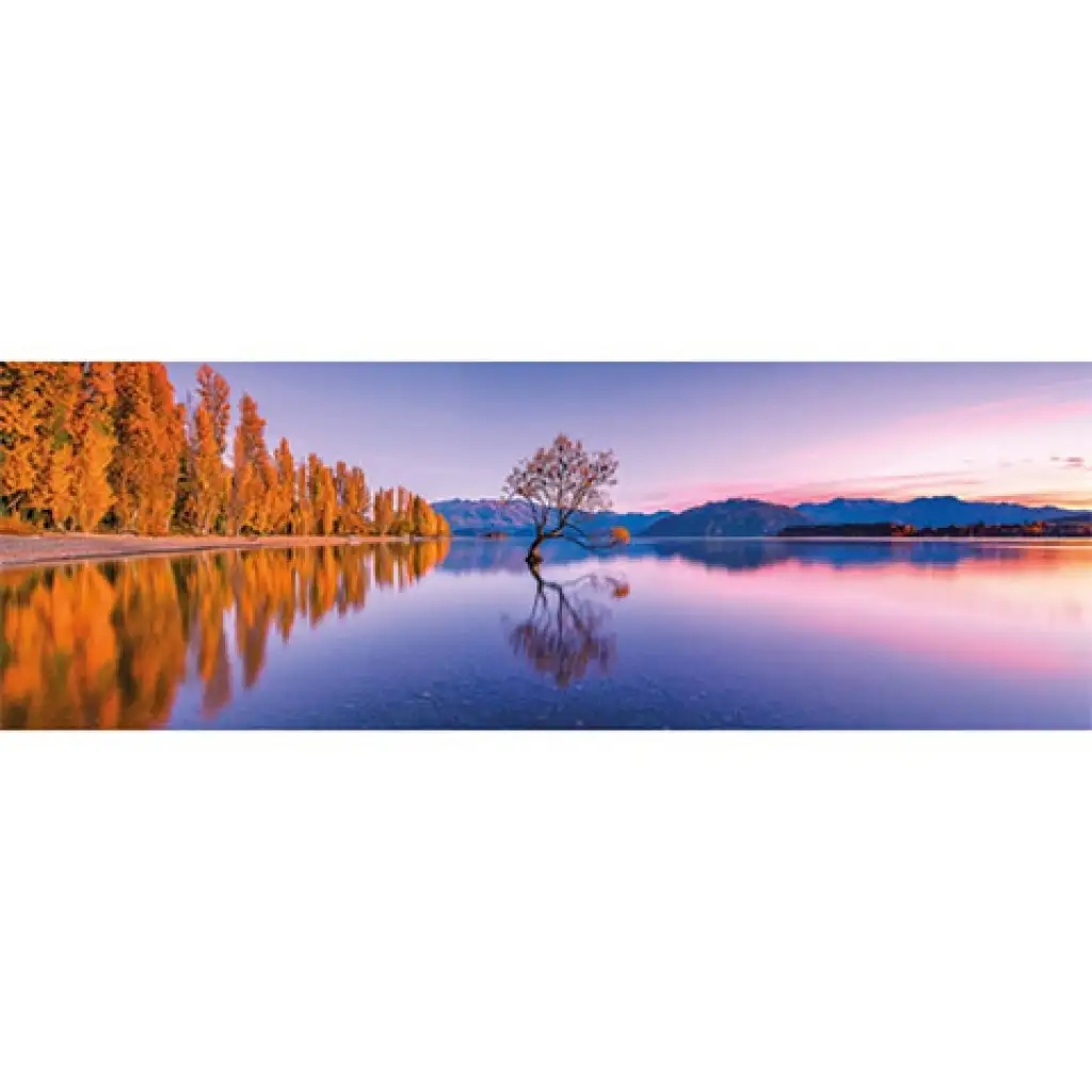 Wanaka tó, Új-Zéland HQC 1000db-os panoráma puzzle - Clementoni kép 2