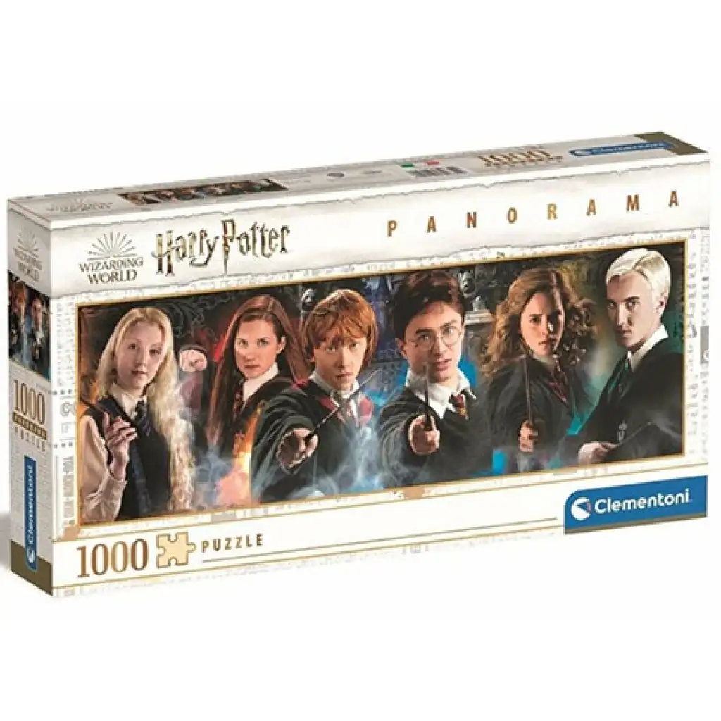 Harry Potter: Roxfort diákjai panoráma puzzle 1000db-os - Clementoni kép 1