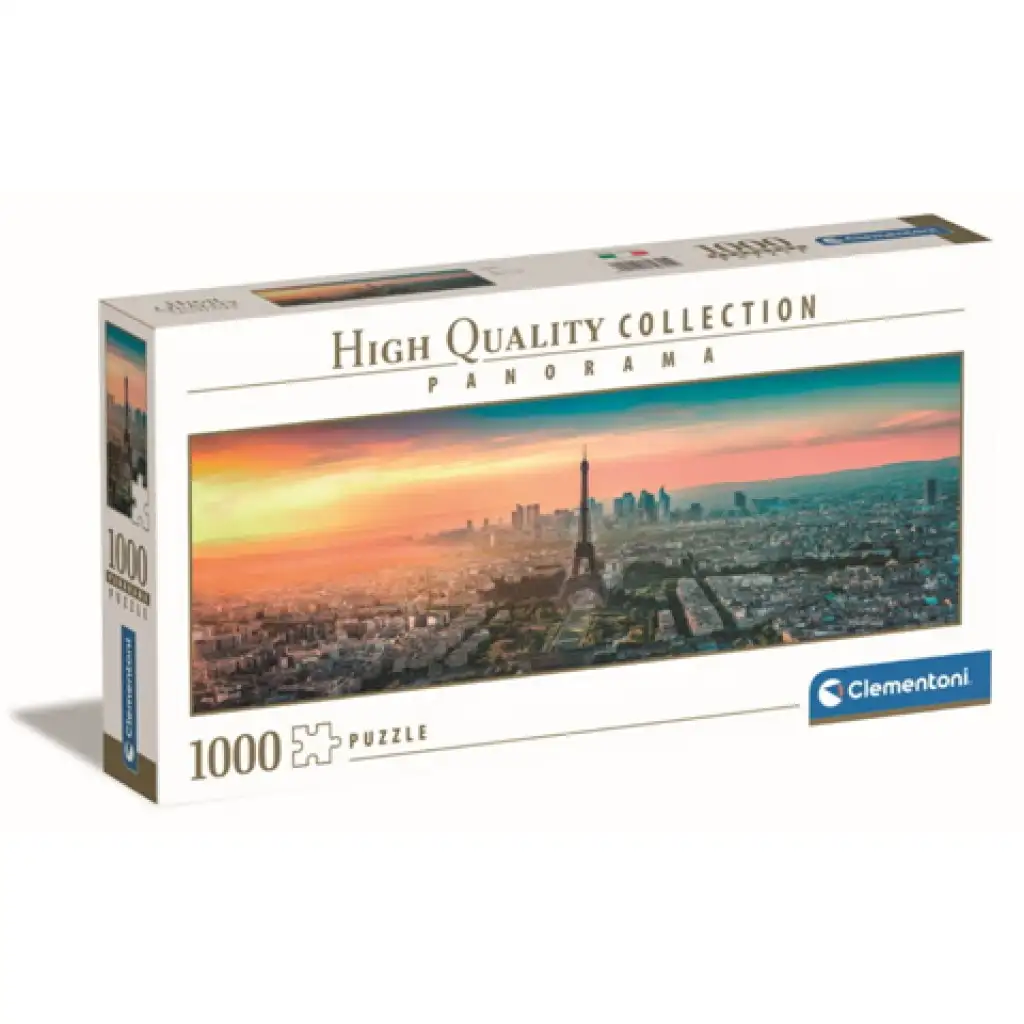 Párizsi látkép HQC 1000 db-os Panoráma puzzle - Clementoni kép 1