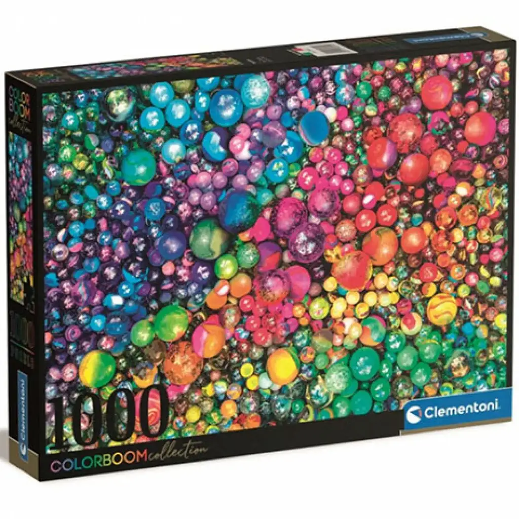 Colorboom Collection: Marbles puzzle 1000db-os - Clementoni kép 1
