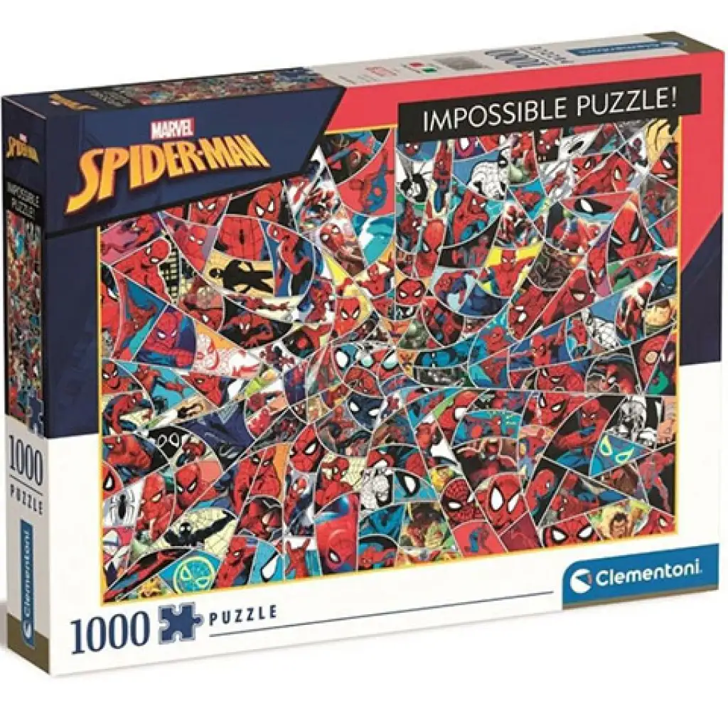 Marvel Pókember lehetetlen puzzle 1000db-os - Clementoni kép 1