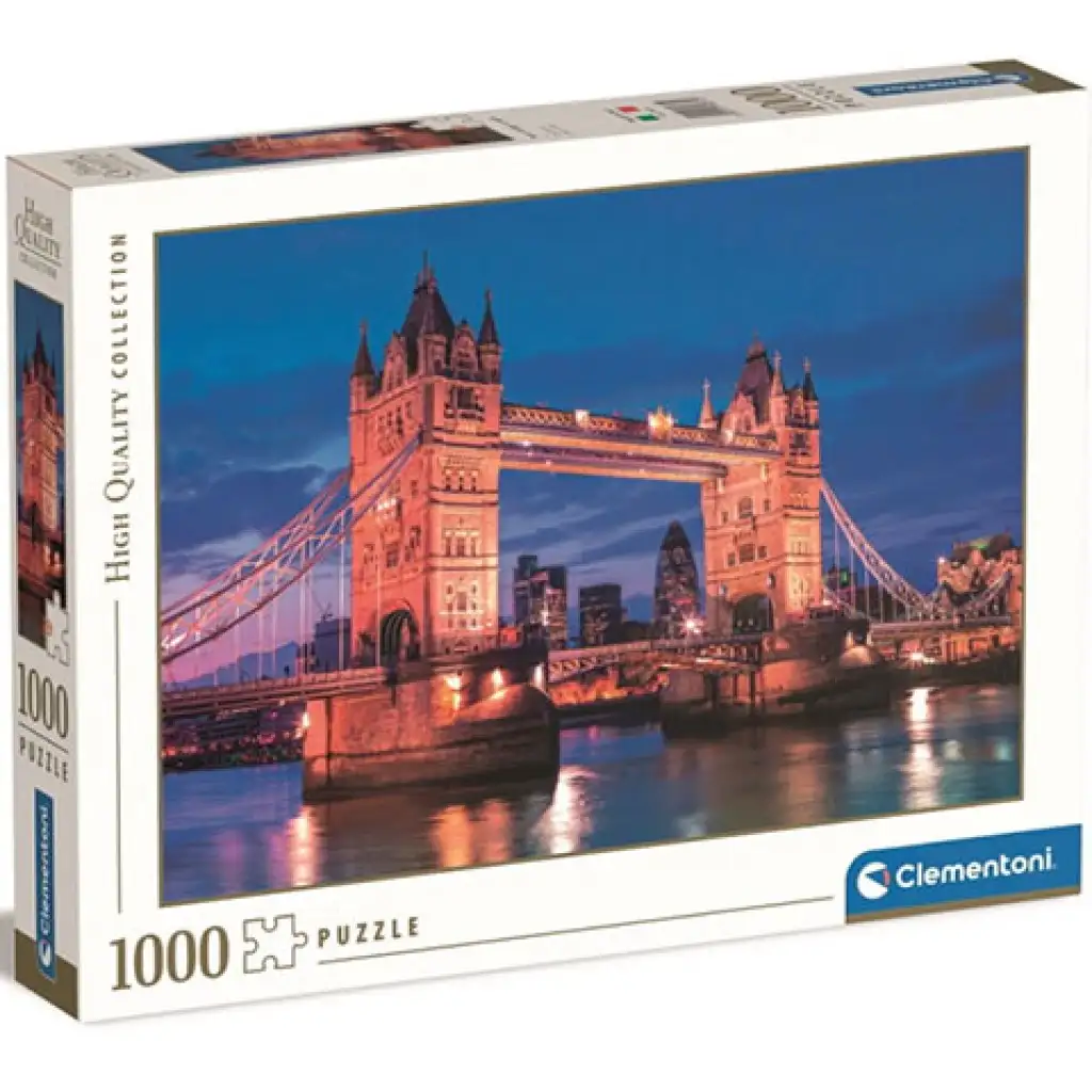 Tower híd, London HQC puzzle 1000db-os - Clementoni kép 1