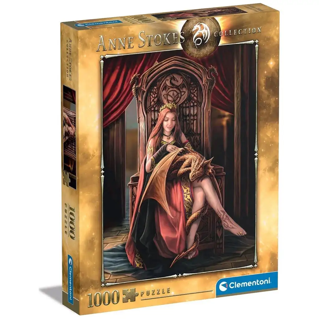 Anne Stokes Barátok mindörökké 1000 db-os puzzle - Clementoni kép 1
