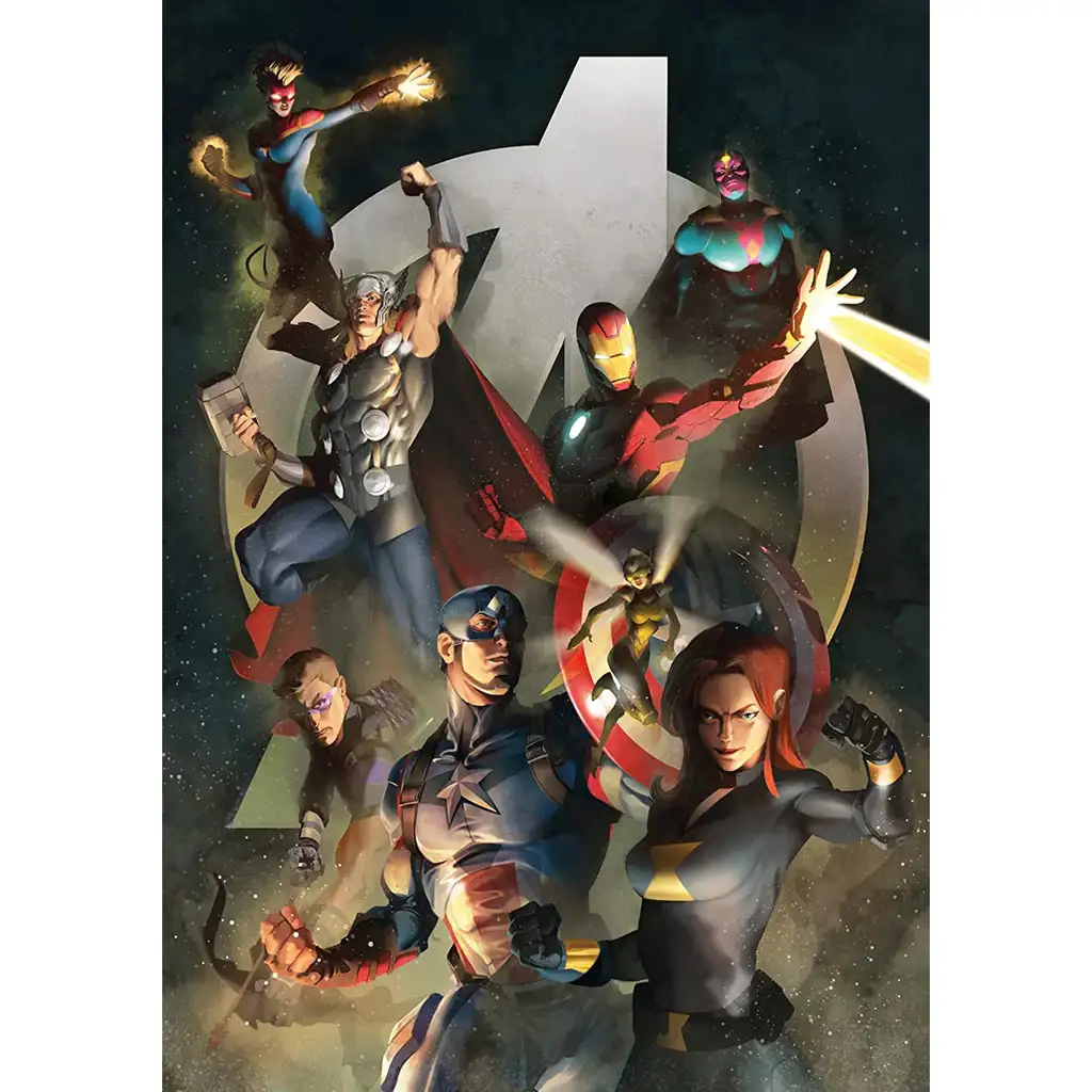 Disney 100: Marvel - Bosszúállók 1000 db-os puzzle - Clementoni kép 2