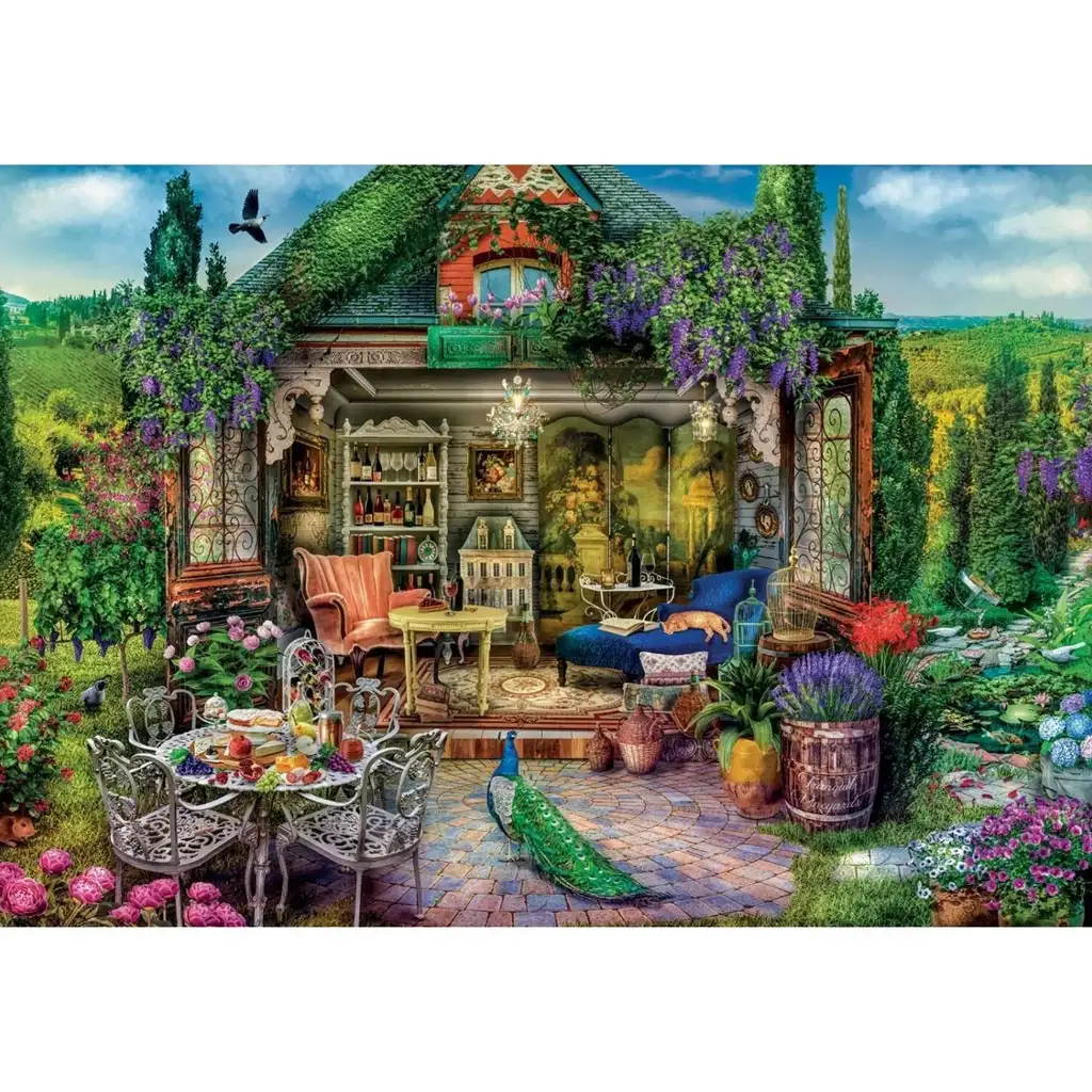 Borvidéki kikapcsolódás 1000 db-os HQC puzzle - Clementoni kép 2