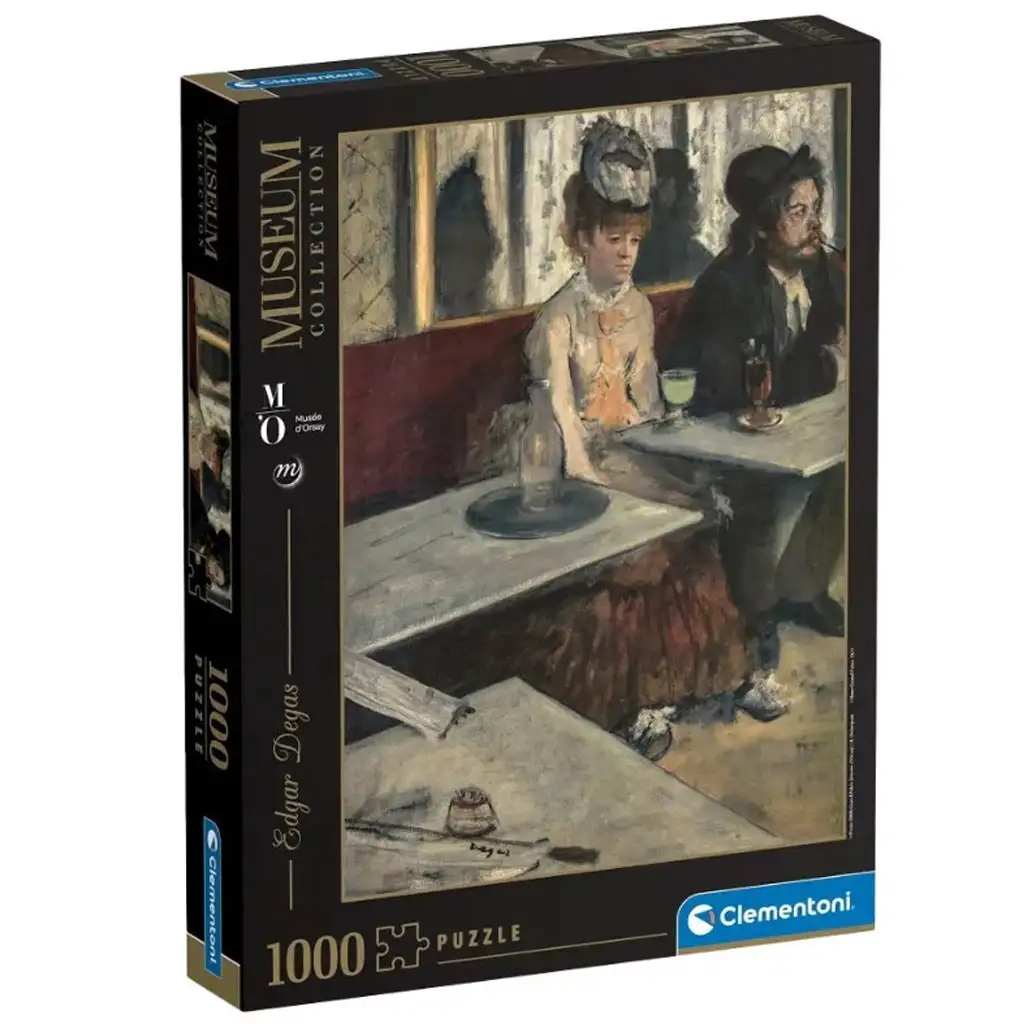 Museum Collection: Edgar Degas - Egy kávézóban 1000 db-os puzzle - Clementoni kép 1