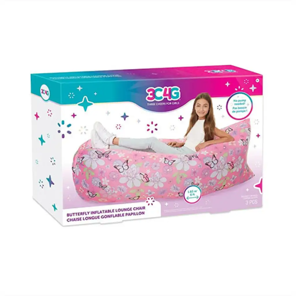 Make It Real: 3C4G pillangós felfújható kanapé kép 1